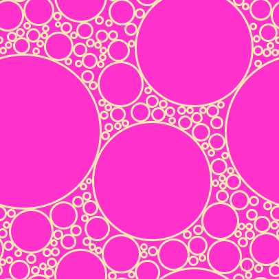 bubbles, circles, sponge, big, medium, small, 3 pixel line width, Banana Mania and Razzle Dazzle Rose circles bubbles sponge soap seamless tileable