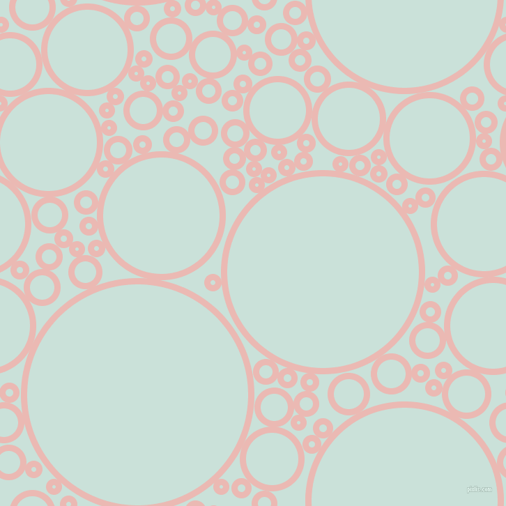 bubbles, circles, sponge, big, medium, small, 9 pixel line width, Beauty Bush and Iceberg circles bubbles sponge soap seamless tileable