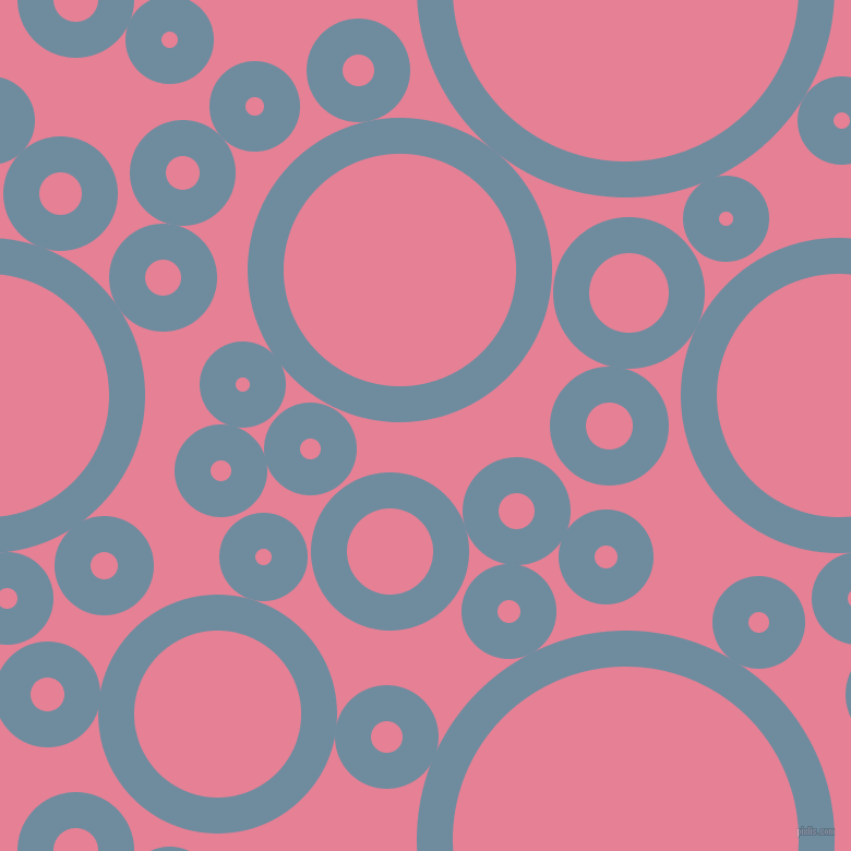 bubbles, circles, sponge, big, medium, small, 33 pixel line width, Bermuda Grey and Carissma circles bubbles sponge soap seamless tileable