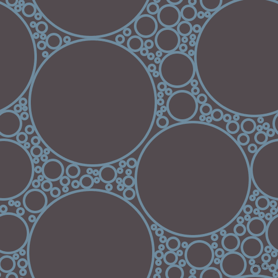 bubbles, circles, sponge, big, medium, small, 5 pixel line width, Bermuda Grey and Liver circles bubbles sponge soap seamless tileable