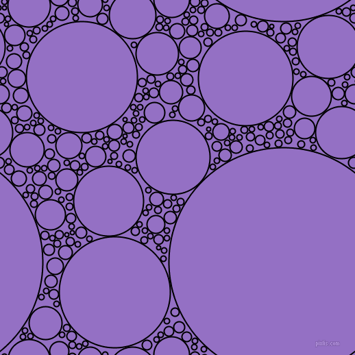 bubbles, circles, sponge, big, medium, small, 2 pixel line width, Black and Lilac Bush circles bubbles sponge soap seamless tileable