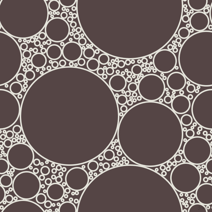 bubbles, circles, sponge, big, medium, small, 5 pixel line width, Black White and Woody Brown circles bubbles sponge soap seamless tileable