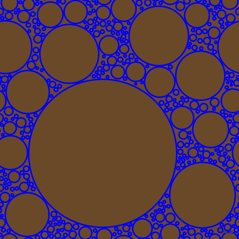 bubbles, circles, sponge, big, medium, small, 5 pixel line width, Blue and Cafe Royale circles bubbles sponge soap seamless tileable