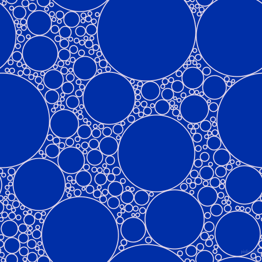 bubbles, circles, sponge, big, medium, small, 2 pixel line width, Blue Chalk and International Klein Blue circles bubbles sponge soap seamless tileable