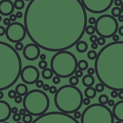 bubbles, circles, sponge, big, medium, small, 9 pixel line width, Blue Charcoal and Killarney circles bubbles sponge soap seamless tileable