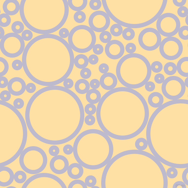 bubbles, circles, sponge, big, medium, small, 17 pixel line width, Blue Haze and Cape Honey circles bubbles sponge soap seamless tileable