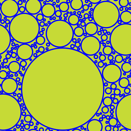 bubbles, circles, sponge, big, medium, small, 5 pixel line width, Blue and Las Palmas circles bubbles sponge soap seamless tileable