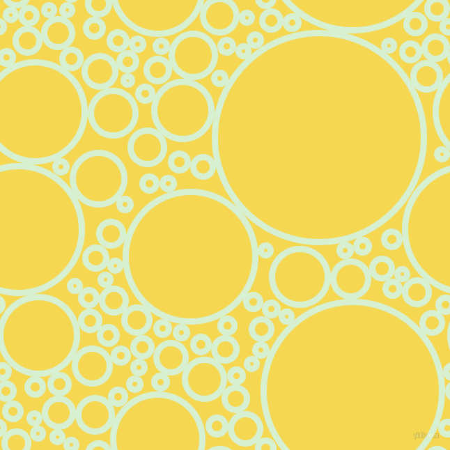 bubbles, circles, sponge, big, medium, small, 9 pixel line width, Blue Romance and Energy Yellow circles bubbles sponge soap seamless tileable
