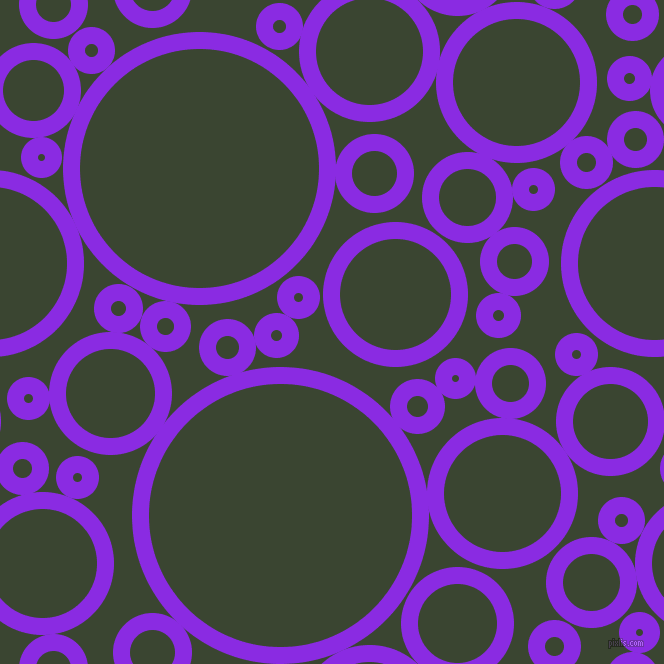 bubbles, circles, sponge, big, medium, small, 17 pixel line width, Blue Violet and Mallard circles bubbles sponge soap seamless tileable