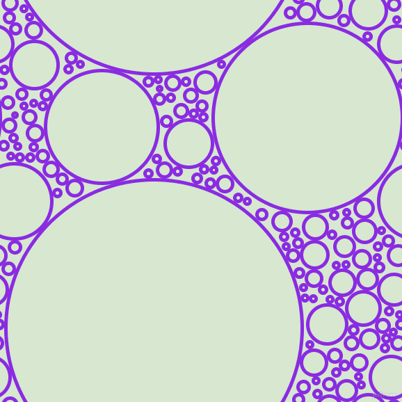 bubbles, circles, sponge, big, medium, small, 5 pixel line width, Blue Violet and Peppermint circles bubbles sponge soap seamless tileable