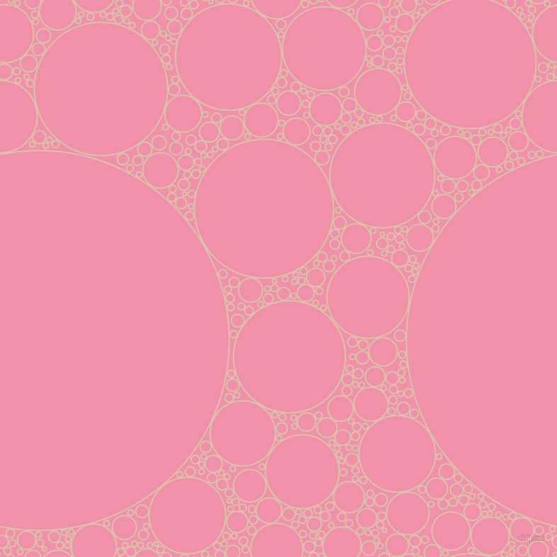 bubbles, circles, sponge, big, medium, small, 2 pixel line width, Bone and Mauvelous circles bubbles sponge soap seamless tileable