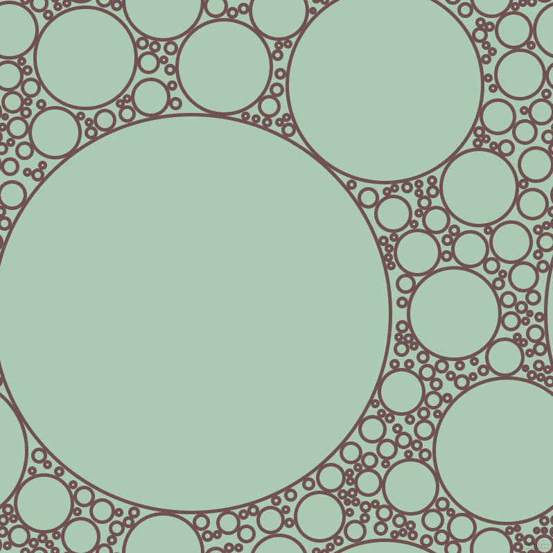 bubbles, circles, sponge, big, medium, small, 5 pixel line width, Buccaneer and Gum Leaf circles bubbles sponge soap seamless tileable