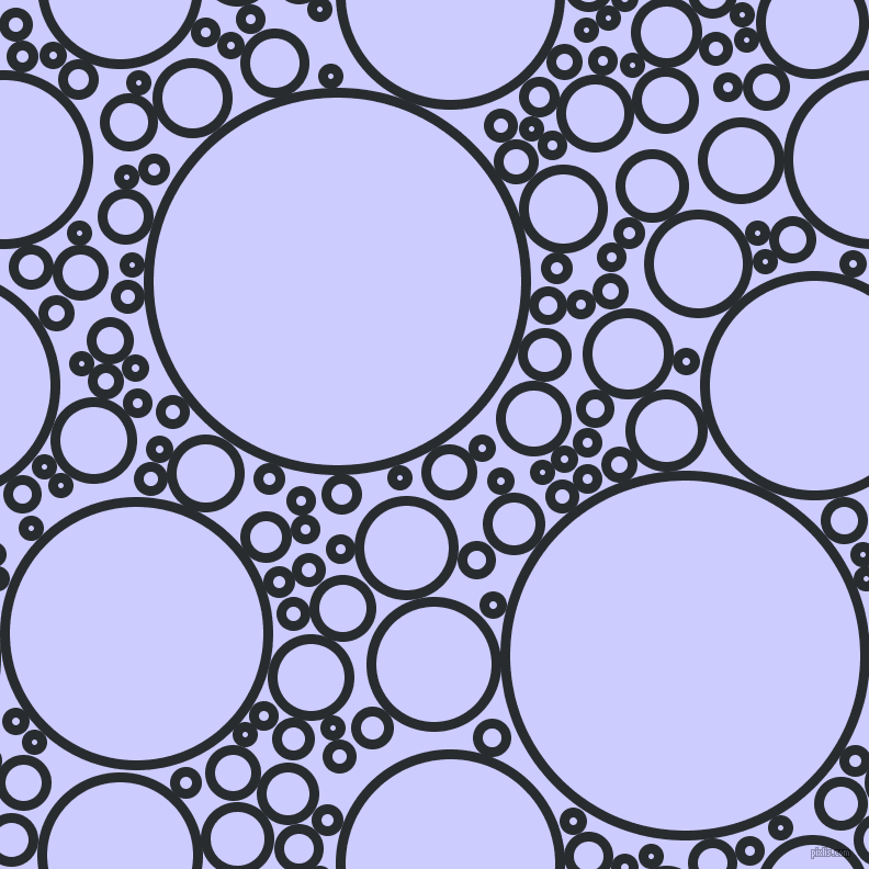 bubbles, circles, sponge, big, medium, small, 9 pixel line width, Bunker and Lavender Blue circles bubbles sponge soap seamless tileable
