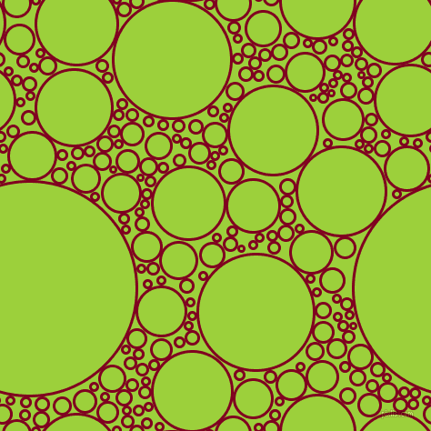 bubbles, circles, sponge, big, medium, small, 3 pixel line width, Burgundy and Atlantis circles bubbles sponge soap seamless tileable