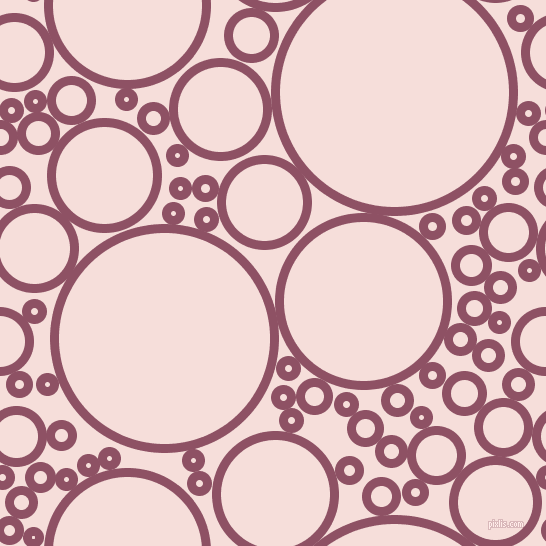 bubbles, circles, sponge, big, medium, small, 9 pixel line width, Cannon Pink and Remy circles bubbles sponge soap seamless tileable
