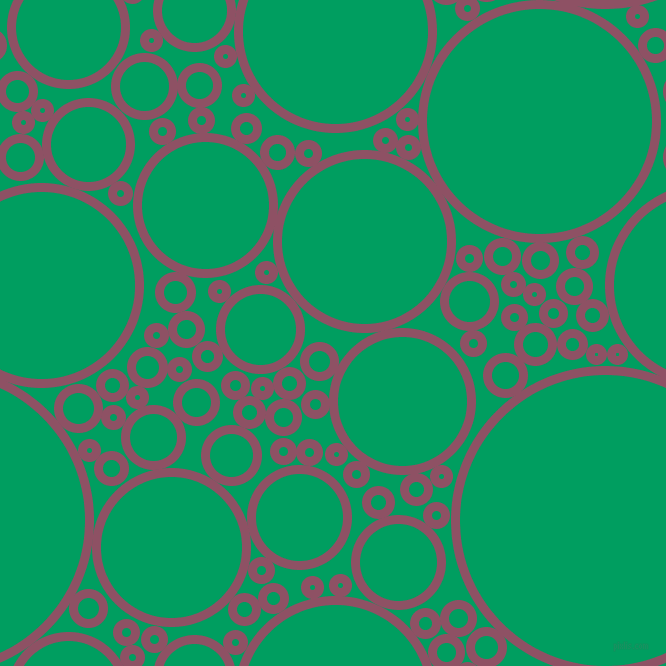 bubbles, circles, sponge, big, medium, small, 9 pixel line width, Cannon Pink and Shamrock Green circles bubbles sponge soap seamless tileable