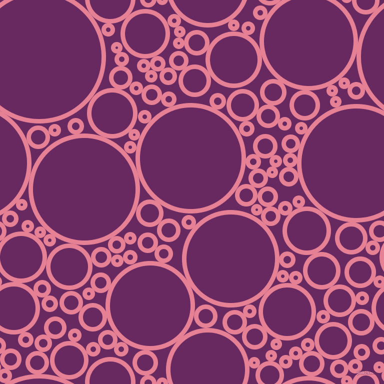bubbles, circles, sponge, big, medium, small, 9 pixel line width, Carissma and Palatinate Purple circles bubbles sponge soap seamless tileable