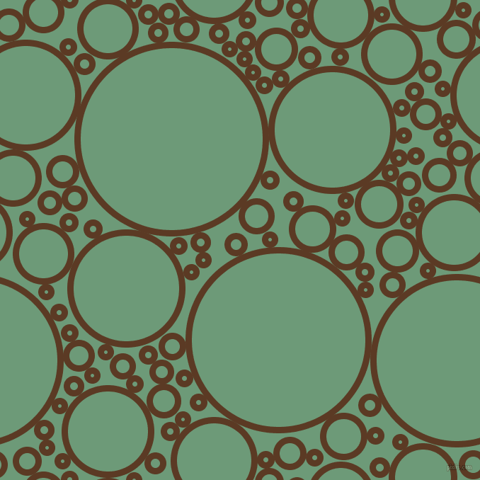 bubbles, circles, sponge, big, medium, small, 9 pixel line width, Carnaby Tan and Oxley circles bubbles sponge soap seamless tileable