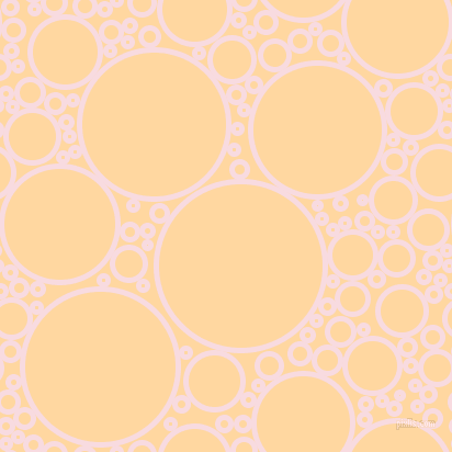 bubbles, circles, sponge, big, medium, small, 5 pixel line width, Carousel Pink and Frangipani circles bubbles sponge soap seamless tileable