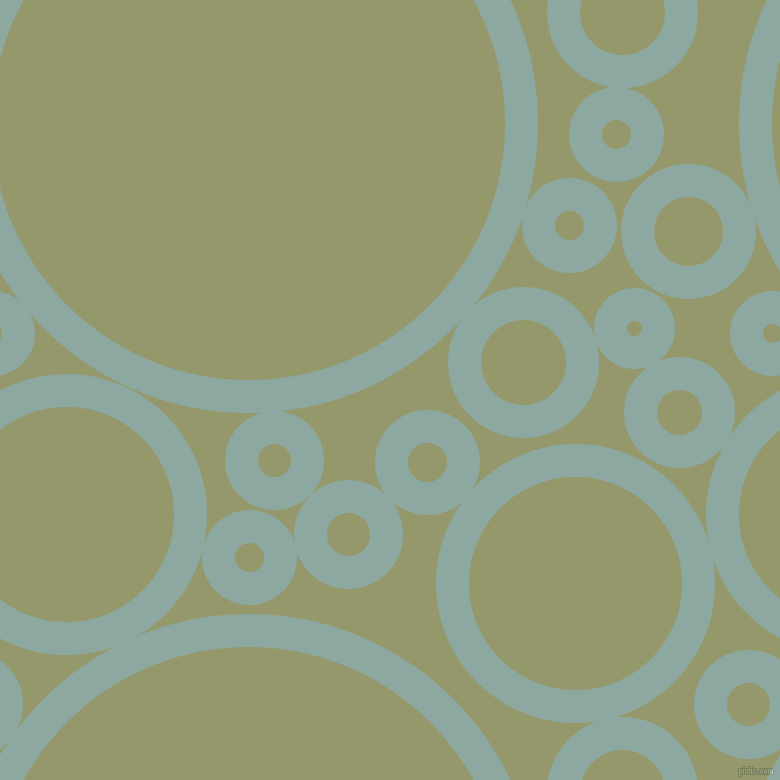 bubbles, circles, sponge, big, medium, small, 33 pixel line width, Cascade and Avocado circles bubbles sponge soap seamless tileable