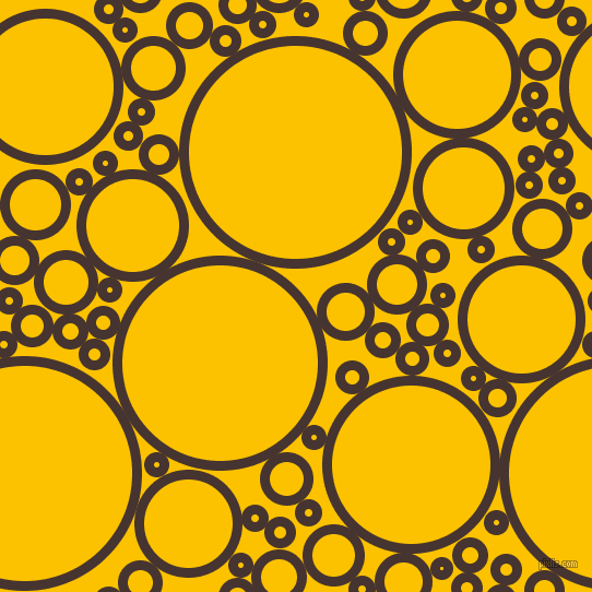 bubbles, circles, sponge, big, medium, small, 9 pixel line width, Cedar and Golden Poppy circles bubbles sponge soap seamless tileable