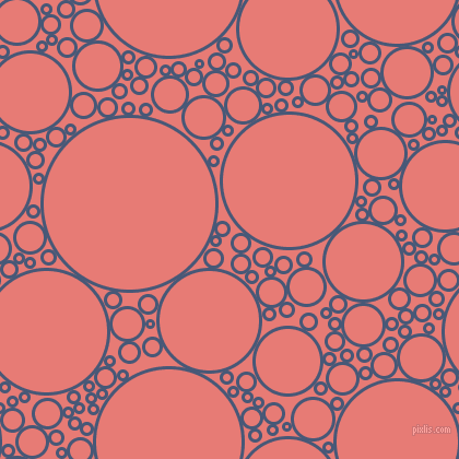 bubbles, circles, sponge, big, medium, small, 3 pixel line width, Chambray and Geraldine circles bubbles sponge soap seamless tileable