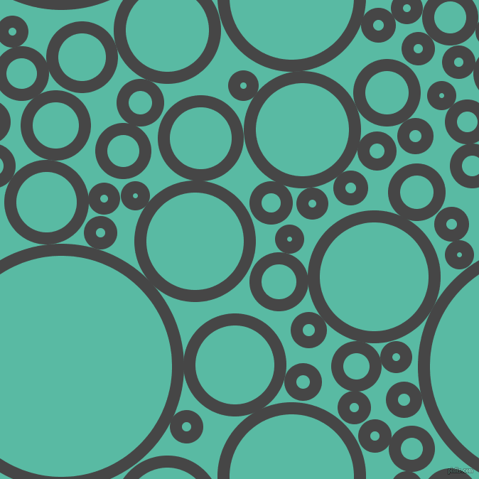 bubbles, circles, sponge, big, medium, small, 17 pixel line width, Charcoal and Puerto Rico circles bubbles sponge soap seamless tileable