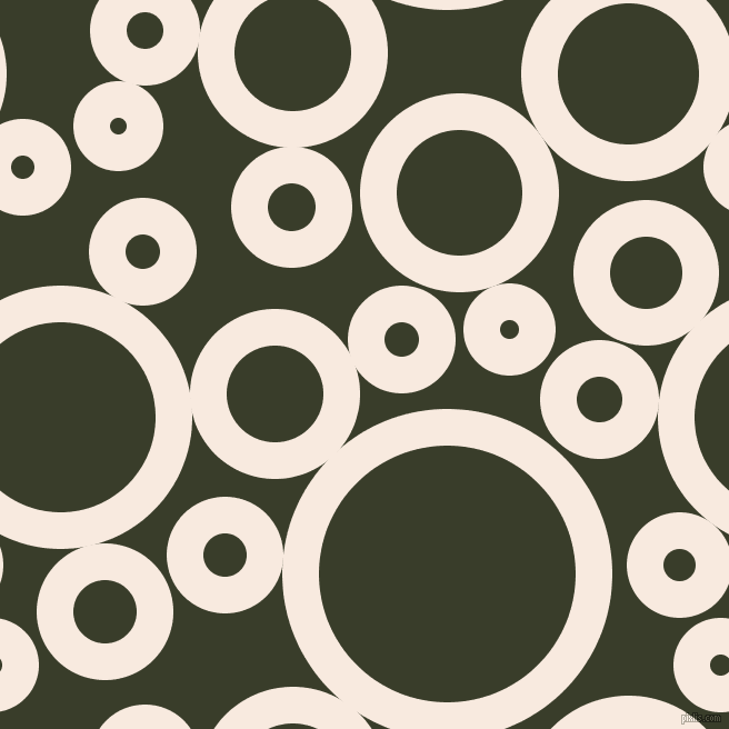 bubbles, circles, sponge, big, medium, small, 33 pixel line width, Chardon and Green Kelp circles bubbles sponge soap seamless tileable