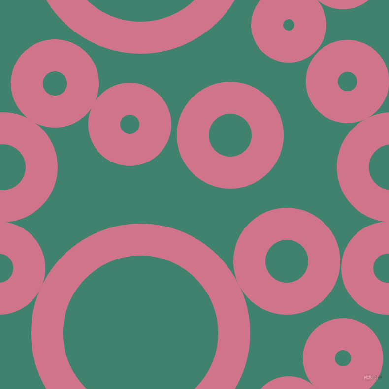 bubbles, circles, sponge, big, medium, small, 65 pixel line width, Charm and Viridian circles bubbles sponge soap seamless tileable