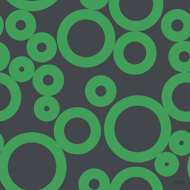 bubbles, circles, sponge, big, medium, small, 33 pixel line width, Chateau Green and Steel Grey circles bubbles sponge soap seamless tileable