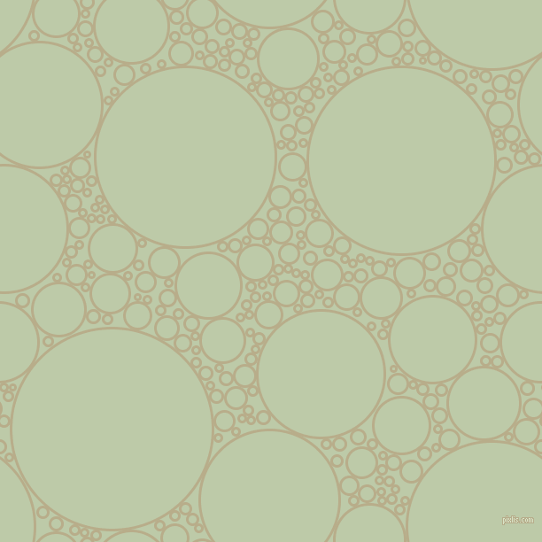 bubbles, circles, sponge, big, medium, small, 3 pixel line width, Chino and Pale Leaf circles bubbles sponge soap seamless tileable