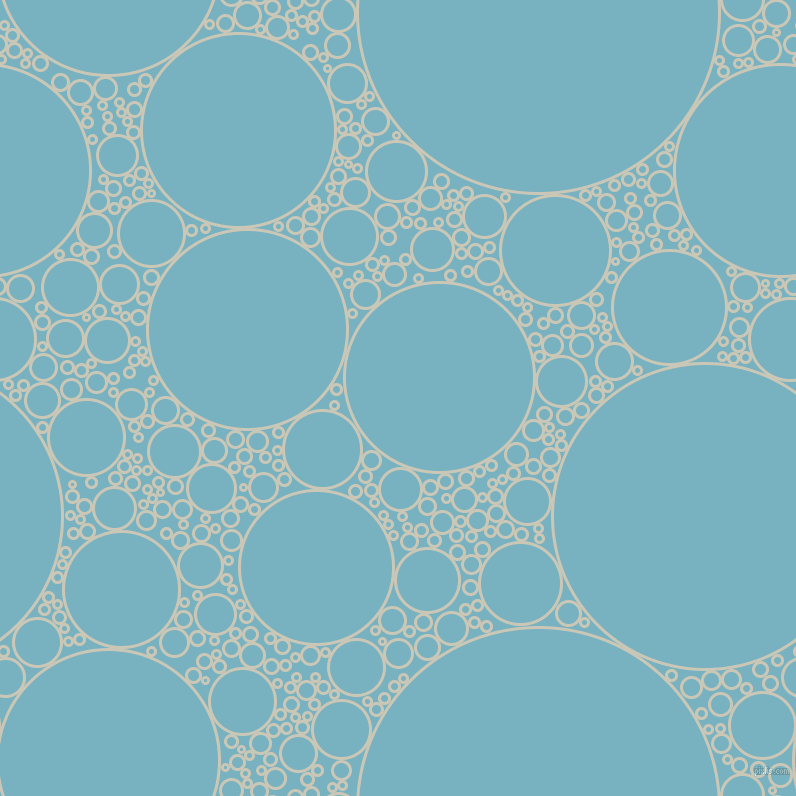 bubbles, circles, sponge, big, medium, small, 3 pixel line width, Chrome White and Glacier circles bubbles sponge soap seamless tileable
