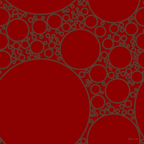 bubbles, circles, sponge, big, medium, small, 5 pixel line width, Cioccolato and Dark Red circles bubbles sponge soap seamless tileable