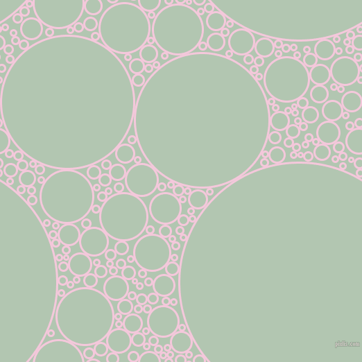 bubbles, circles, sponge, big, medium, small, 3 pixel line width, Classic Rose and Zanah circles bubbles sponge soap seamless tileable