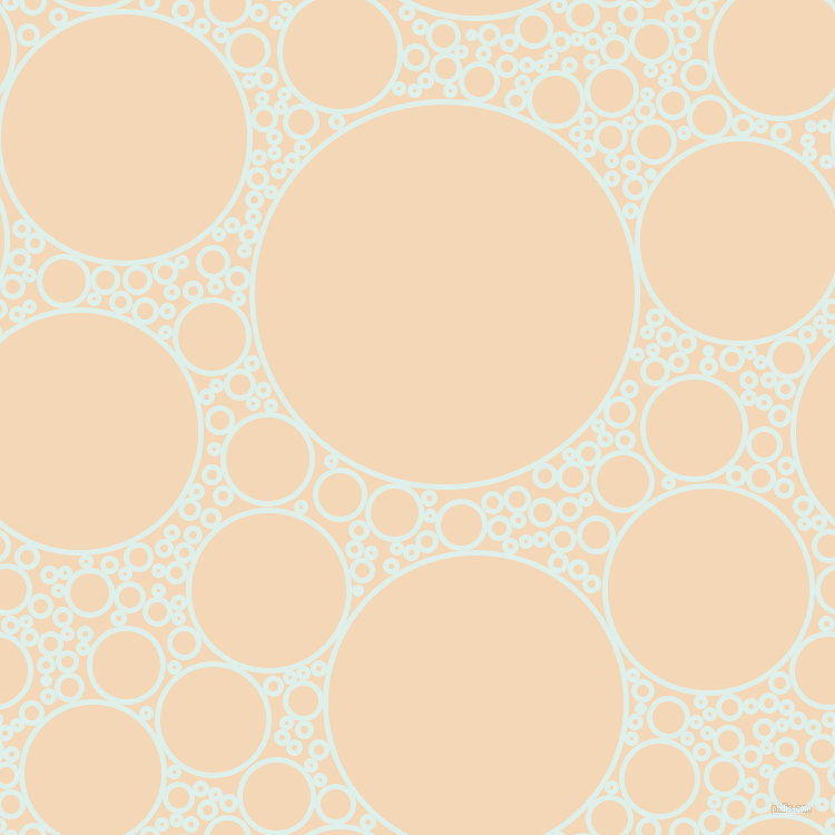 bubbles, circles, sponge, big, medium, small, 5 pixel line width, Clear Day and Pink Lady circles bubbles sponge soap seamless tileable
