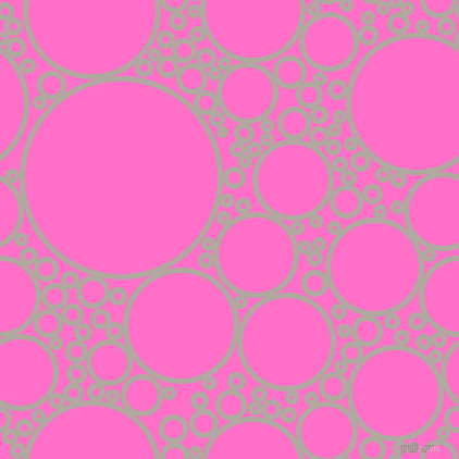 bubbles, circles, sponge, big, medium, small, 5 pixel line width, Cloudy and Neon Pink circles bubbles sponge soap seamless tileable