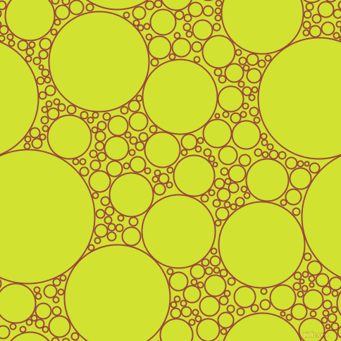 bubbles, circles, sponge, big, medium, small, 2 pixel line width, Cognac and Pear circles bubbles sponge soap seamless tileable