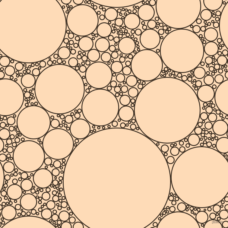 bubbles, circles, sponge, big, medium, small, 3 pixel line width, Cola and Sandy Beach circles bubbles sponge soap seamless tileable