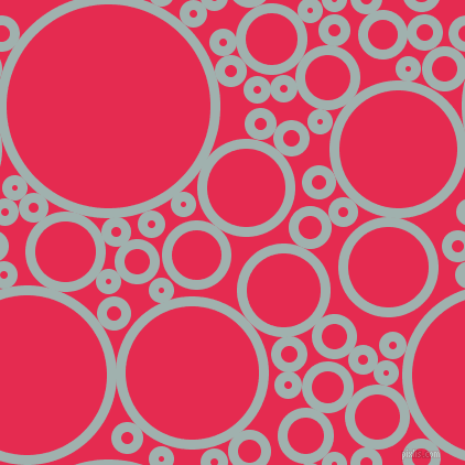 bubbles, circles, sponge, big, medium, small, 9 pixel line width, Conch and Amaranth circles bubbles sponge soap seamless tileable