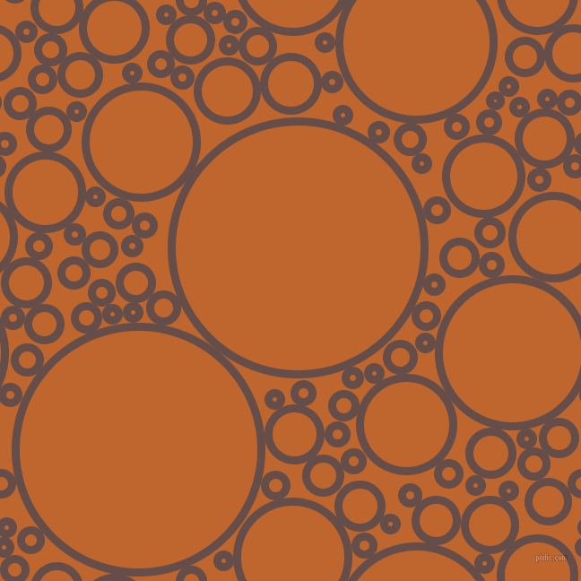 bubbles, circles, sponge, big, medium, small, 9 pixel line width, Congo Brown and Christine circles bubbles sponge soap seamless tileable