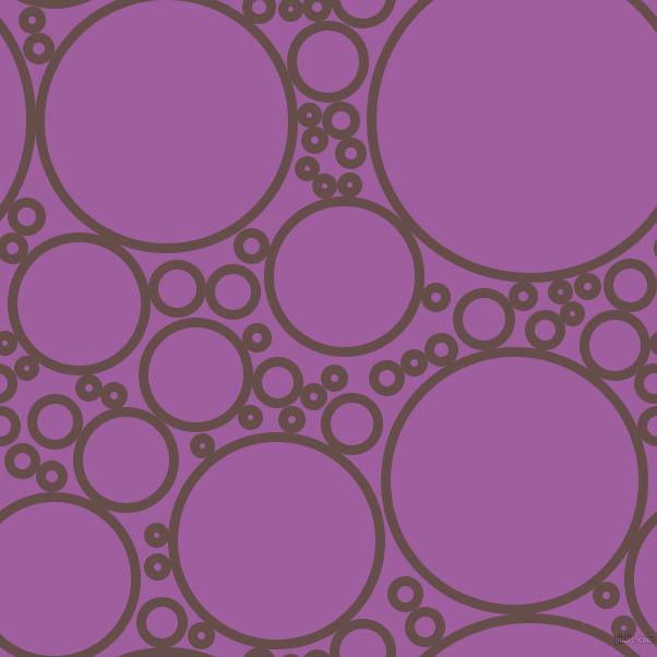 bubbles, circles, sponge, big, medium, small, 9 pixel line width, Congo Brown and Violet Blue circles bubbles sponge soap seamless tileable