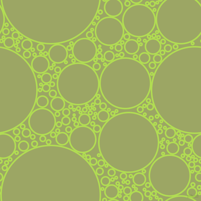 bubbles, circles, sponge, big, medium, small, 5 pixel line width, Conifer and Green Smoke circles bubbles sponge soap seamless tileable