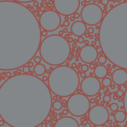 bubbles, circles, sponge, big, medium, small, 5 pixel line width, Copper Rust and Aluminium circles bubbles sponge soap seamless tileable