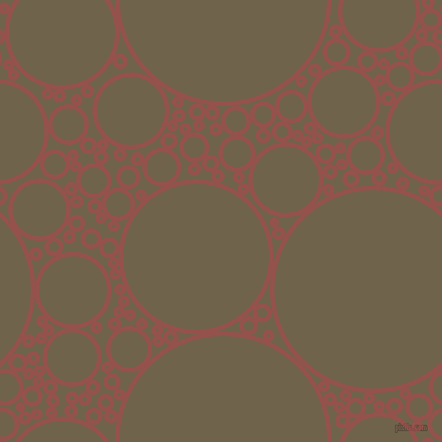 bubbles, circles, sponge, big, medium, small, 5 pixel line width, Copper Rust and Soya Bean circles bubbles sponge soap seamless tileable