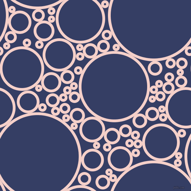bubbles, circles, sponge, big, medium, small, 9 pixel line width, Coral Candy and Bay Of Many circles bubbles sponge soap seamless tileable
