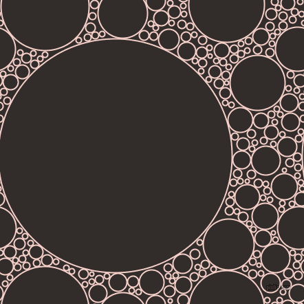 bubbles, circles, sponge, big, medium, small, 2 pixel line width, Coral Candy and Diesel circles bubbles sponge soap seamless tileable