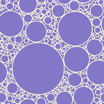 bubbles, circles, sponge, big, medium, small, 3 pixel line width, Corn Silk and Moody Blue circles bubbles sponge soap seamless tileable