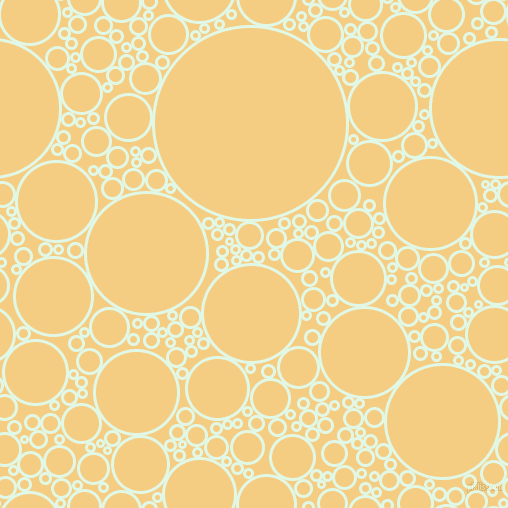 bubbles, circles, sponge, big, medium, small, 3 pixel line width, Cosmic Latte and Cherokee circles bubbles sponge soap seamless tileable