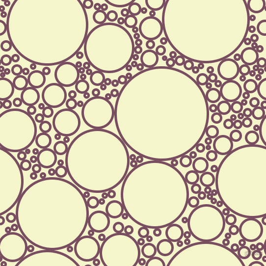 bubbles, circles, sponge, big, medium, small, 5 pixel line width, Cosmic and Mimosa circles bubbles sponge soap seamless tileable