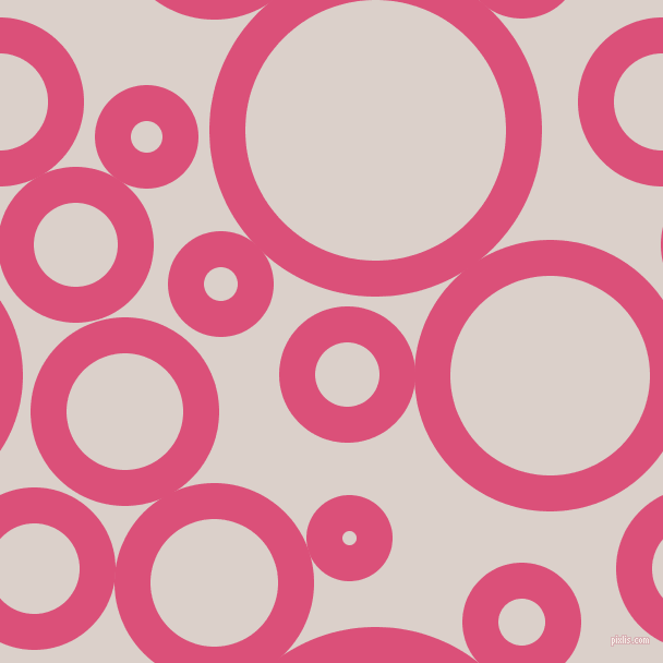 bubbles, circles, sponge, big, medium, small, 33 pixel line width, Cranberry and Swiss Coffee circles bubbles sponge soap seamless tileable